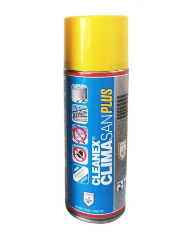 Cleanex Climasan Plus - Spray igienizant pentru instalatia de aer conditionat -400 ml