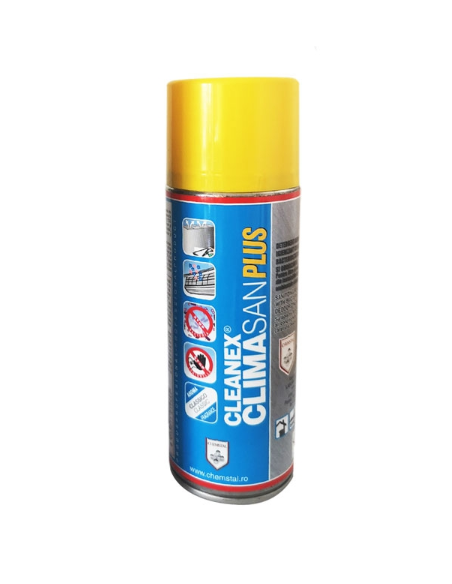 Cleanex Climasan Plus - Spray igienizant pentru instalatia de aer conditionat -400 ml