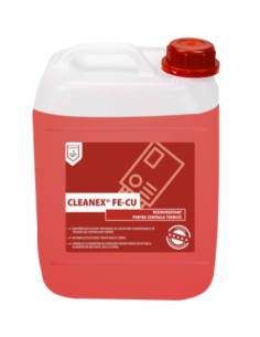 Cleanex Fe-Cu - Cleanex Fe-Cu - Dezincrustant centrala termica - 10 kg - 5 kg
