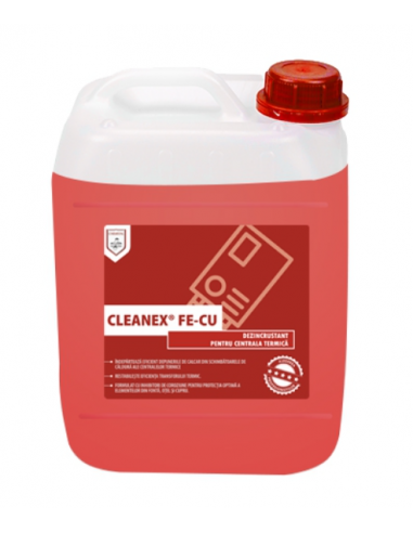 Cleanex Fe-Cu - Dezincrustant centrala termica - 10 kg