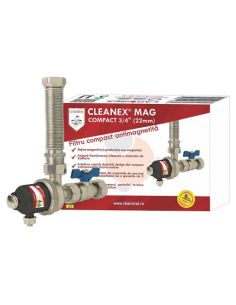 Cleanex Mag Compact - Filtru antimagnetita compact pentru instalatia termica