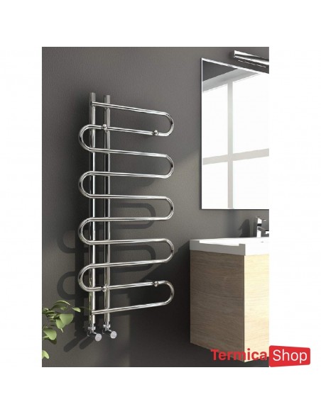 Radiator Decorativ Ferroli Iris - Antracit -600x1400