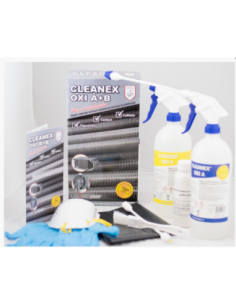 Cleanex Oxi A + B - Pachet curatare exterior schimbator centrala in condensare