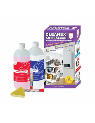 Cleanex Anticalcar - Pachet curatare centrale termice