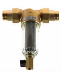 Filtru din inox cu purjare 1" DN25 cu debit max 3