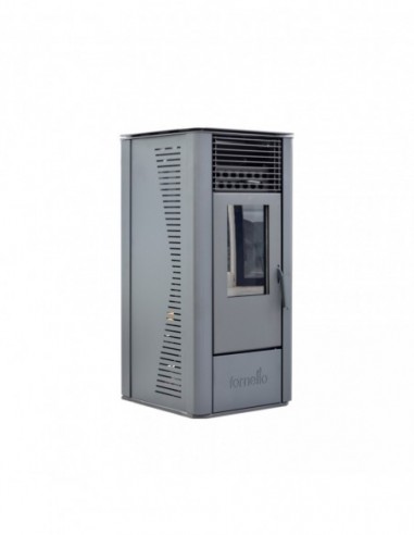 Fornello - Sophia Premium 11 kW - Black - Kit Evacuare 3,5 ml + Aspirator cenusa - INCLUS
