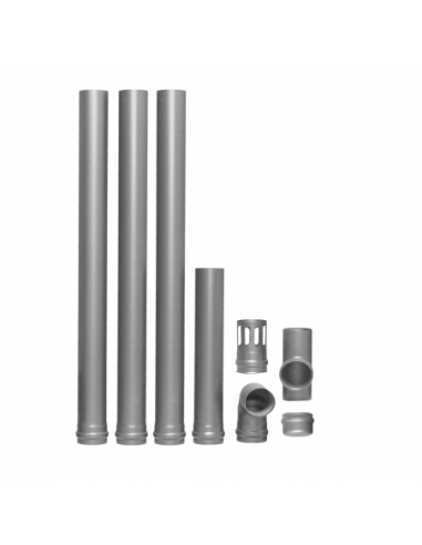 Fornello - Sophia Premium 11 kW - Black - Kit Evacuare 3,5 ml + Aspirator cenusa - INCLUS