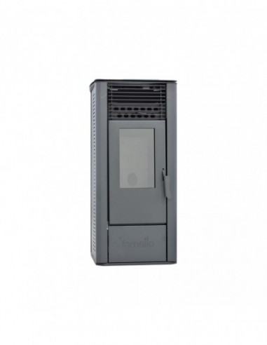 Fornello - Sophia Premium 11 kW - Black - Kit Evacuare 3,5 ml + Aspirator cenusa - INCLUS