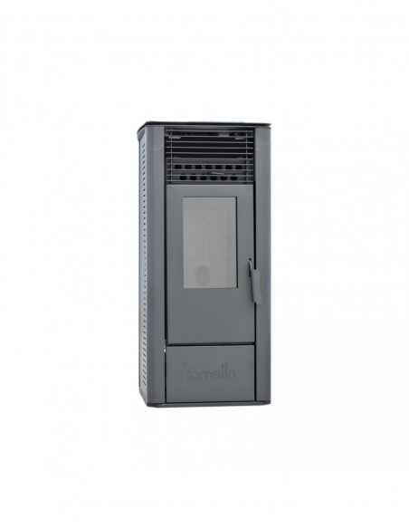 Fornello - Sophia Premium 11 kW - Black - Kit Evacuare 3,5 ml + Aspirator cenusa - INCLUS
