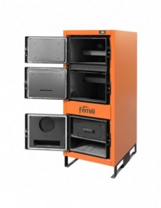 Cazane din otel cu functionare pe combustibil solid, Model JAR 2