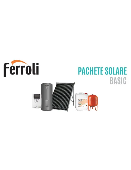 Pachet solar basic pentru producere ACM (4-5 persoane)