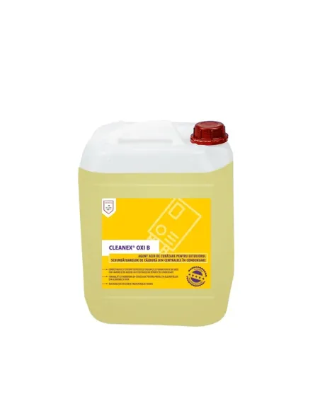 Cleanex OXI B - Agent acid curatare exterior schimbator caldura centrale cu condensare -  10kg