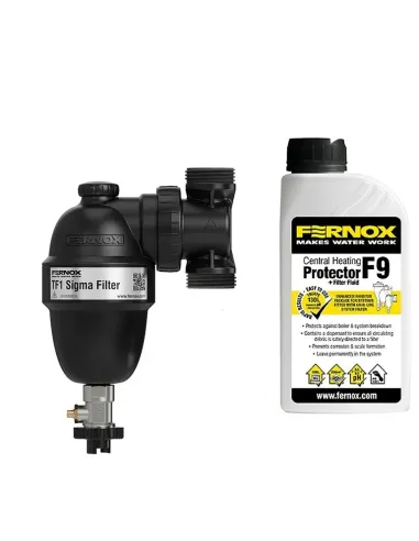 Filtru antimagnetita FERNOX TF1 Sigma protector + Lichid fluid F9 500ml