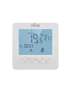 Termostrat Ferroli neprogramabil cu fir -FER 105