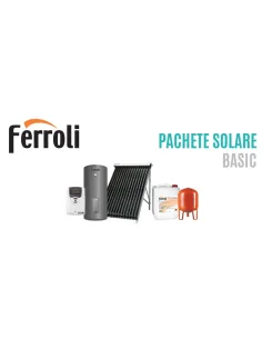 Pachet solar basic pentru producere ACM (2-3 persoane)