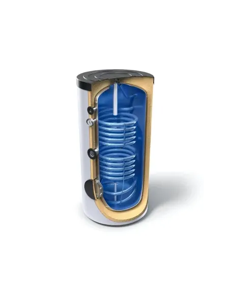 Boiler cu capacitea mare Tesy EV 7/5 S2 200 60-2 serpentine
