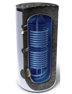 Boiler de capacitea mare Tesy EV 13/7 S2 1000 101 DN18 - 2 serpentina