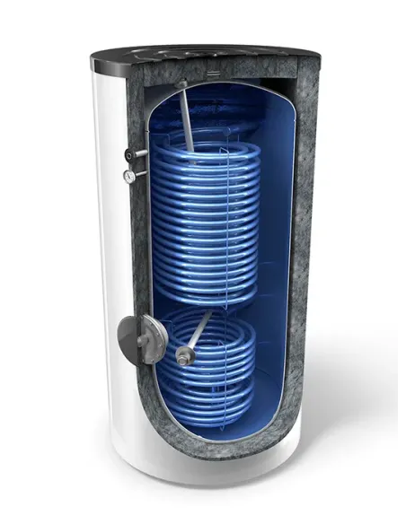 Boiler cu pompa de caldura marita Tesy EV 2x9 2x14 S2 800 95 HP DN18 - 2 serpentine